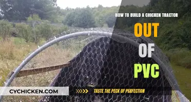 Building a Chicken Tractor: PVC Edition