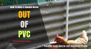 Creating a Chicken Waterer with PVC: An Easy DIY Guide