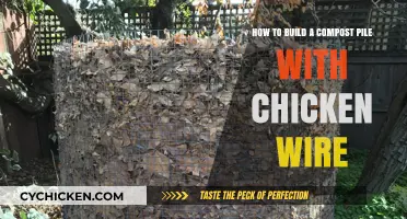 Building a Compost Pile: Chicken Wire Method