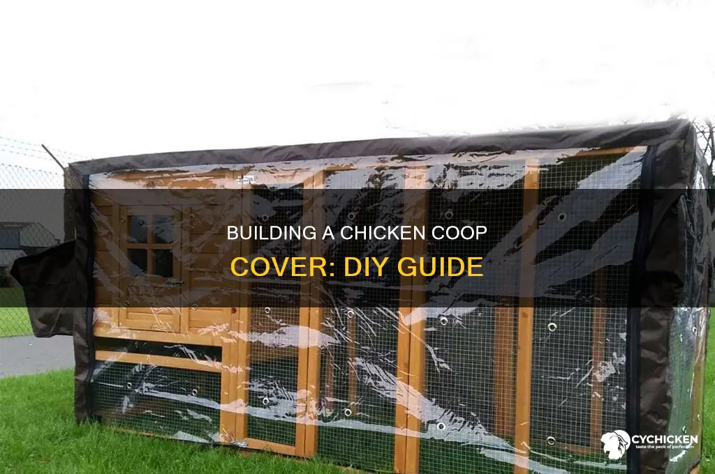how to build a cover for chicken rim