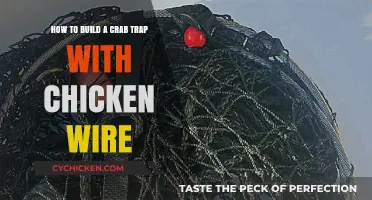 Building Crab Traps: Chicken Wire Method