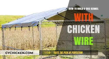 Constructing a Safe Dog Kennel with Chicken Wire