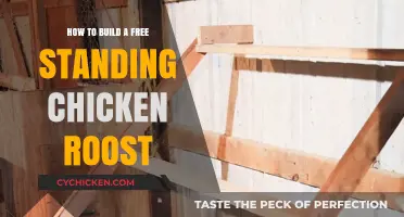 Building a Sturdy Freestanding Chicken Roost for Your Coop
