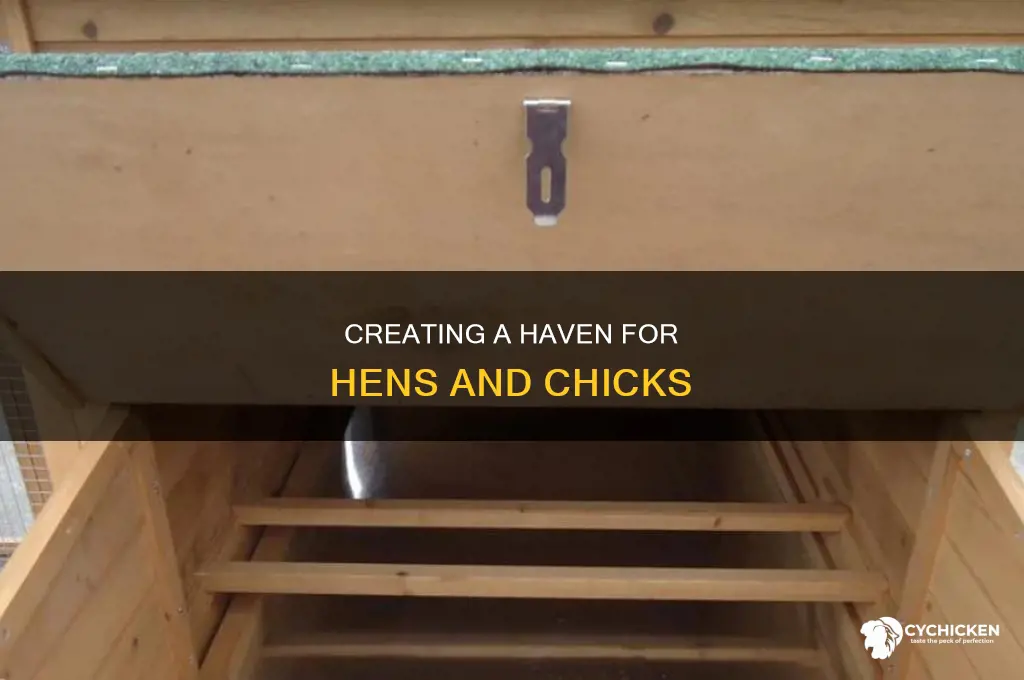 how to build a hen and chicks garden