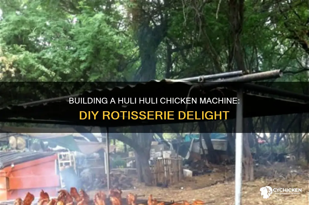 how to build a huli huli chicken machine