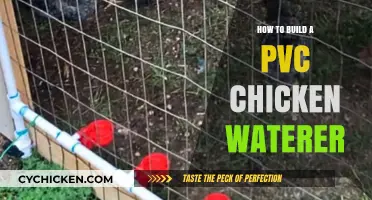 DIY PVC Chicken Waterer: Easy, Affordable, and Efficient Solution