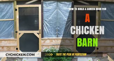 Building a Screen Door for Your Chicken Barn