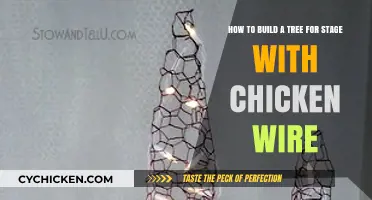 Creating a Tree Prop: Chicken Wire Technique