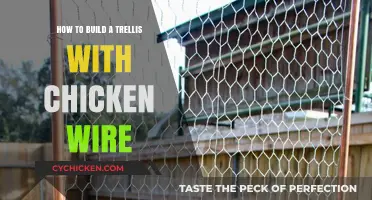 Constructing a Sturdy Trellis with Chicken Wire