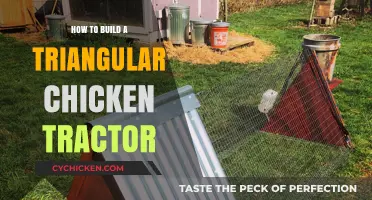 DIY Triangular Chicken Tractor: Easy Steps for Mobile Coop Building