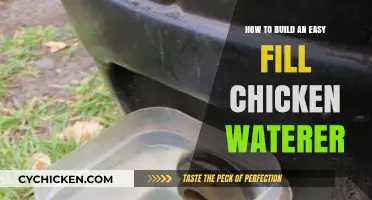 Building a No-Fuss Chicken Waterer