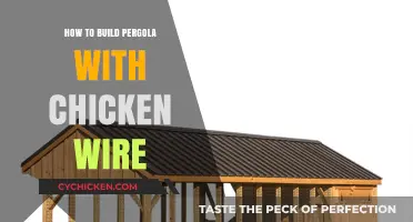 DIY Pergola with Chicken Wire: Easy Steps for a Cozy Outdoor Space