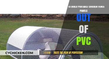 Building Portable Chicken Fence Panels with PVC