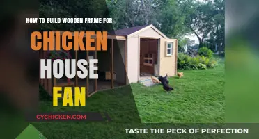 Building a Wooden Frame for Chicken House Fans