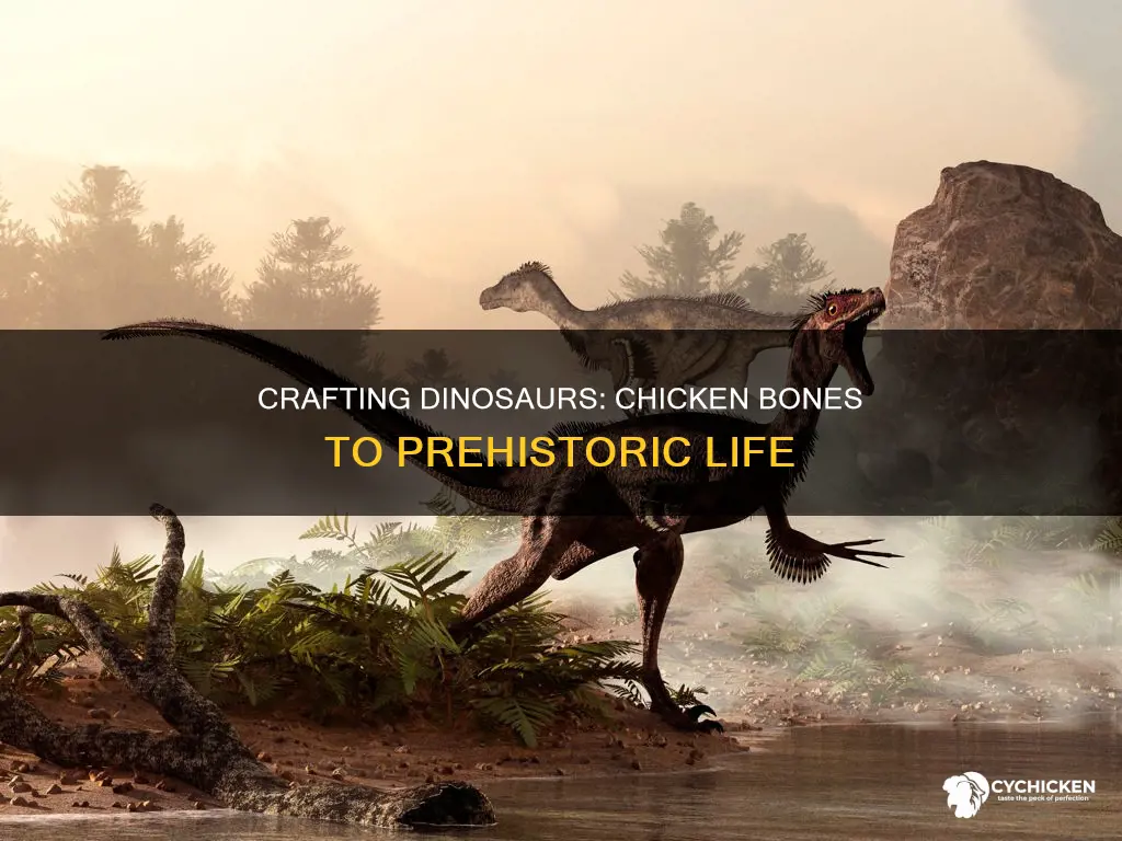 how to build your own dinoaur out of chicken bones