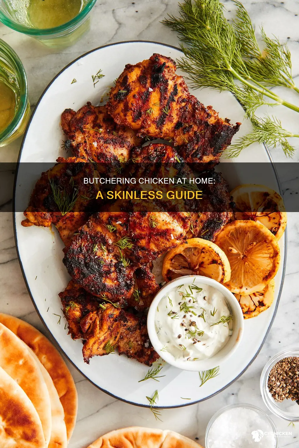 how to butcher a chicken at home without skin