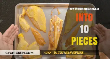 Butchering a Chicken: 10 Easy Pieces