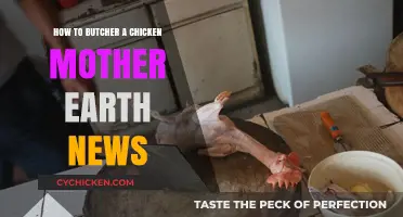 Butchering Chickens: A Mother Earth Guide