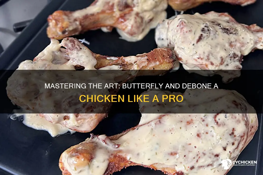 how to butterfly and debone a chicken