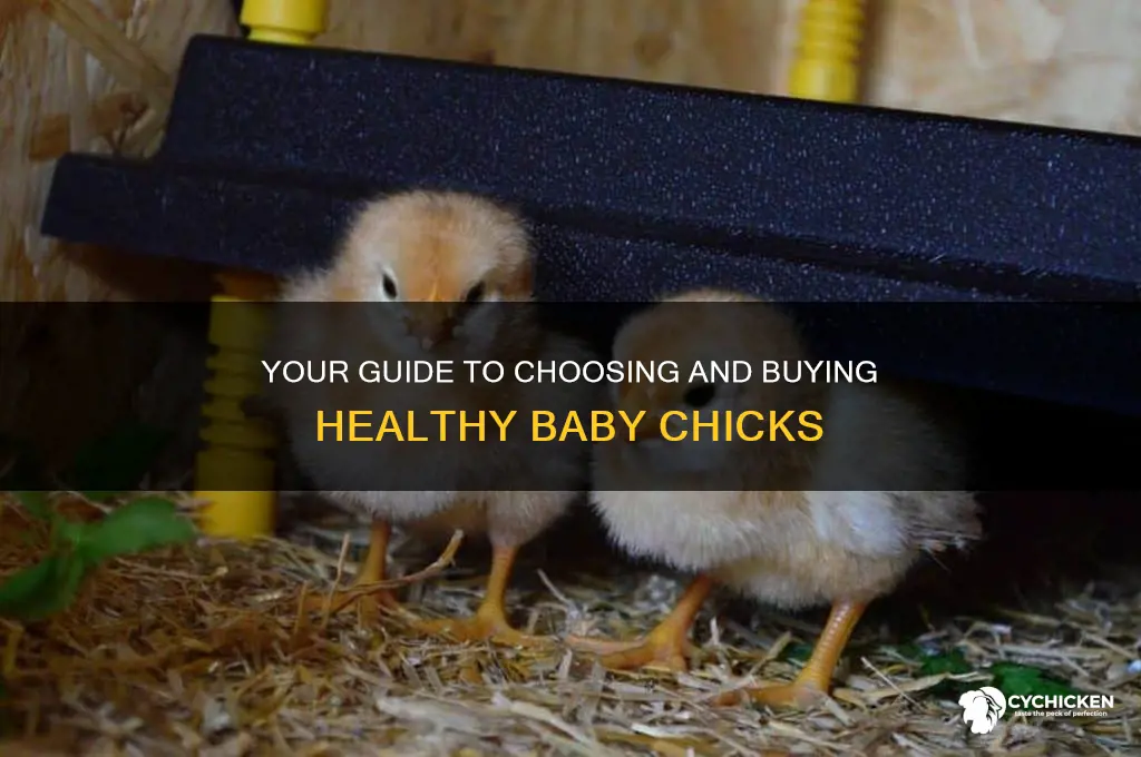 how to buy a baby chick