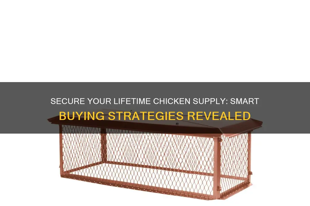 how to buy a lifetime supply of chicken