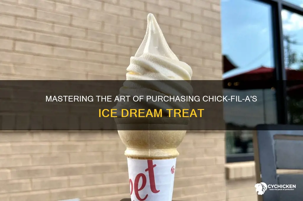 how to buy chick fil a ice