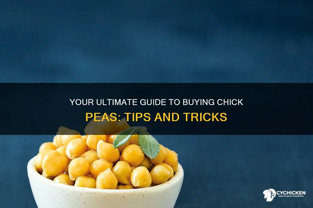 how to buy chick peas