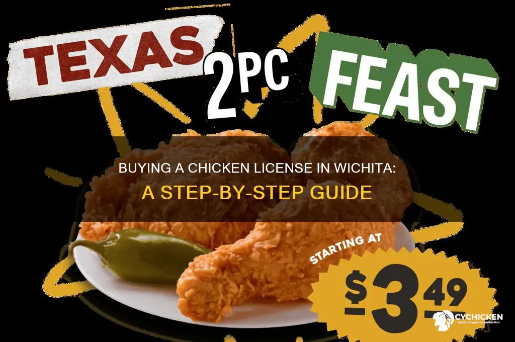 how to buy chicken license in wichita