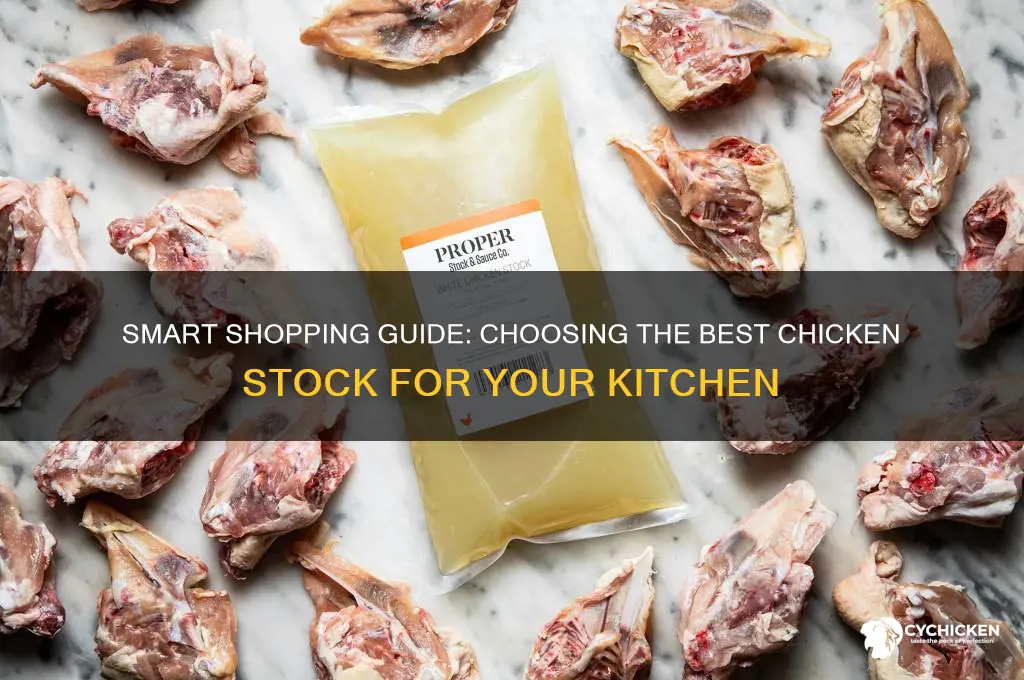 how to buy chicken stock