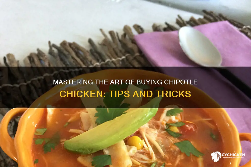 how to buy chipotle chicken