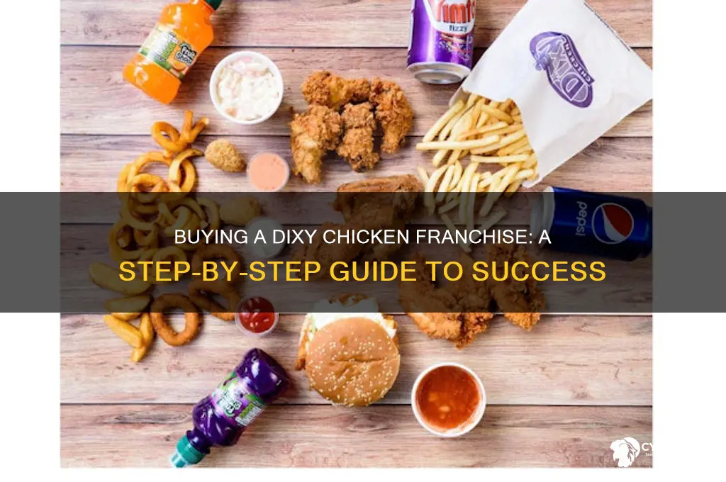 how to buy dixy chicken franchise