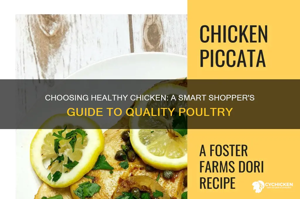 how to buy healthy chicken