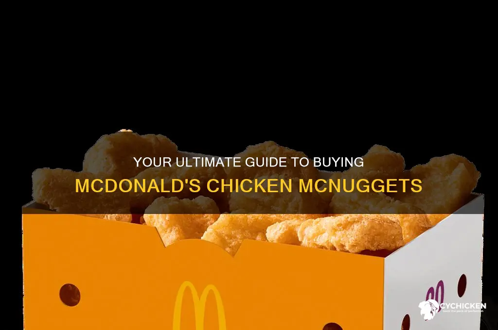 how to buy mcdonalds chicken nuggets