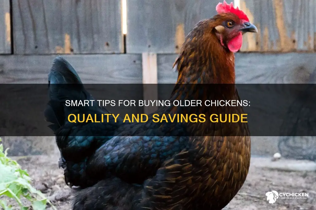 how to buy older chicken