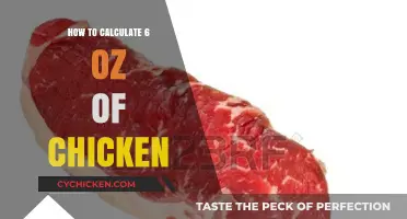 Accurately Measuring 6 Ounces of Chicken: Simple Tips and Tricks