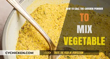 Veggie Mix Magic with Chicken Powder