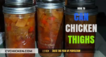 Easy Guide to Canning Chicken Thighs for Long-Term Storage