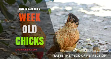 Caring for Six-Week-Old Chicks: A Quick Guide