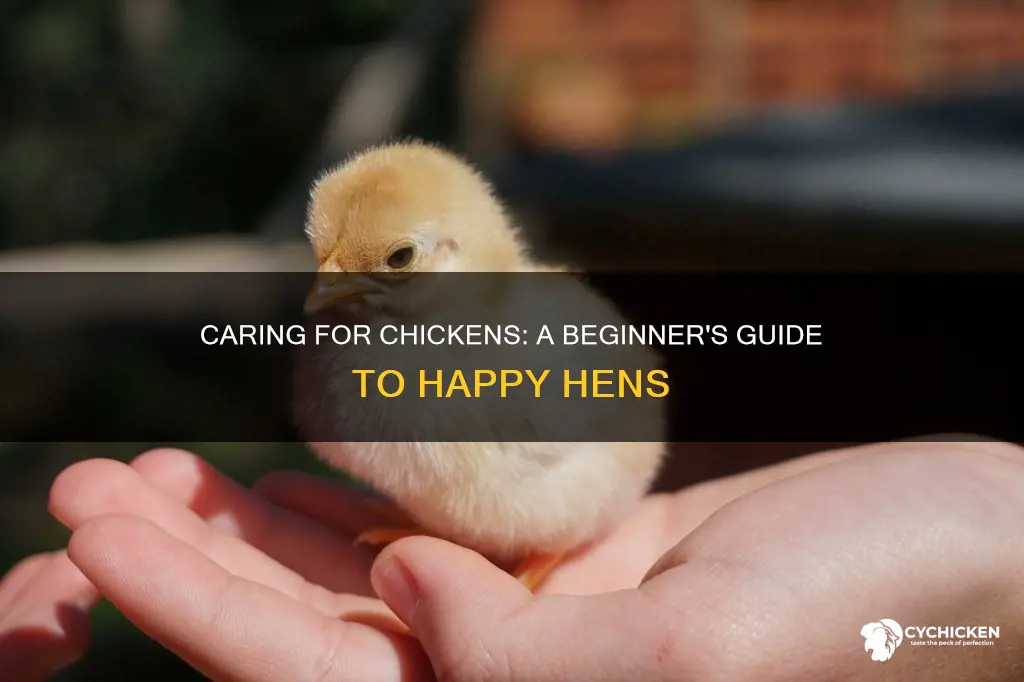 how to care for a chicken as a pet