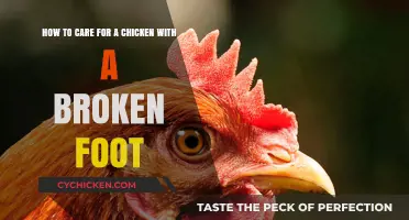 Healing a Chicken's Broken Foot: A Step-by-Step Guide
