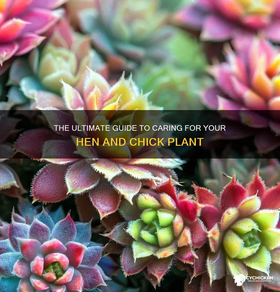 how to care for a hen and chick plant