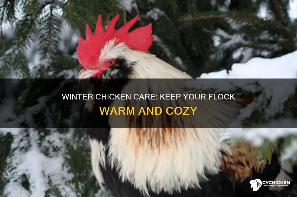 how to care for chicken in a winter