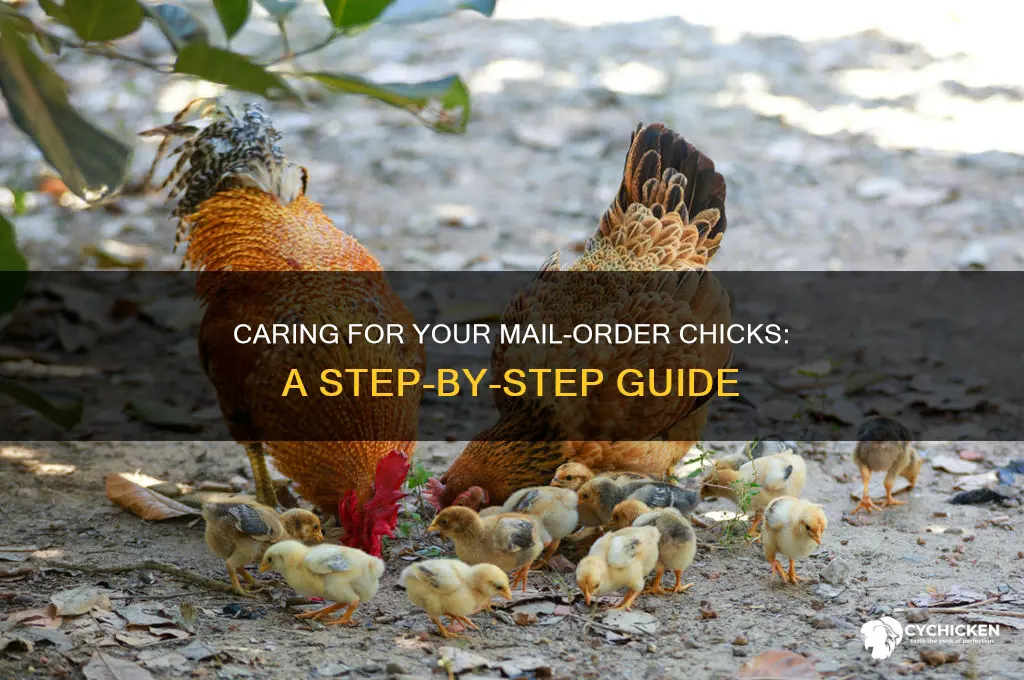 how to care for chicks sent by mail