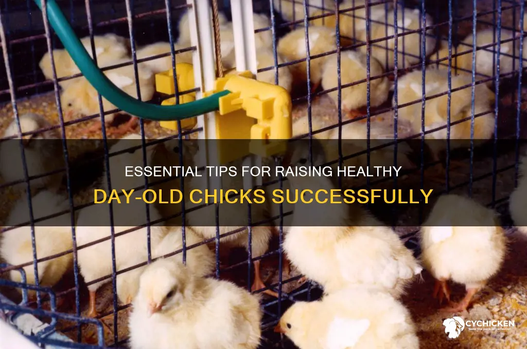 how to care for day old chick