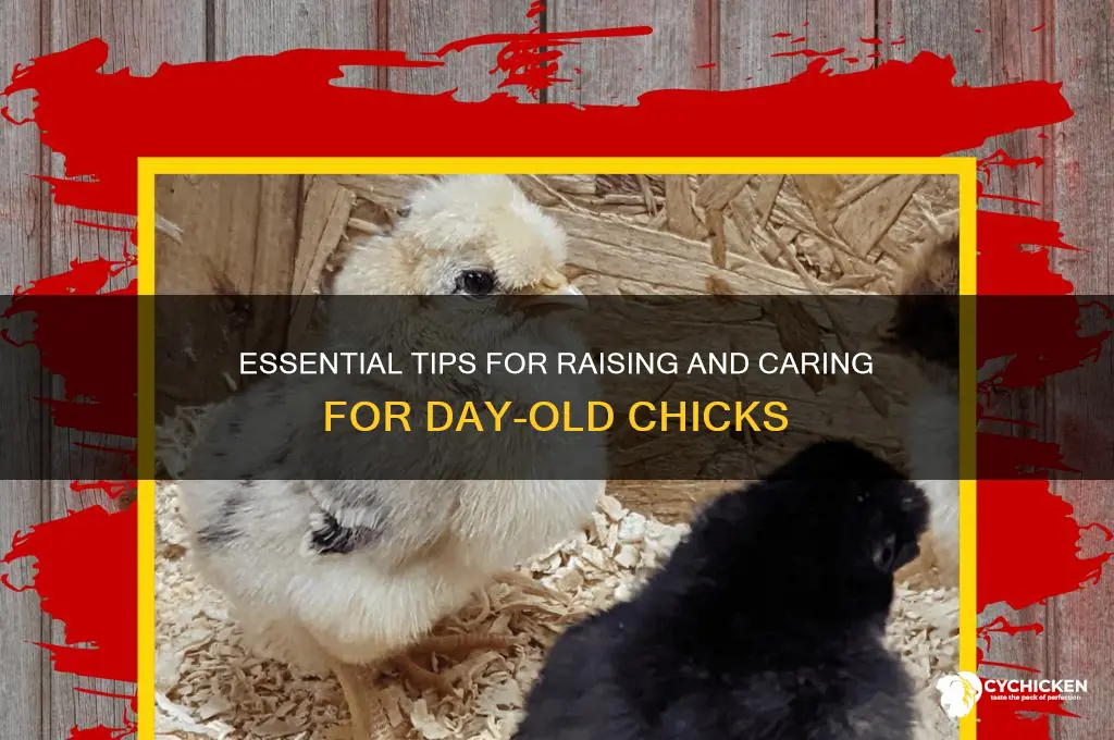 how to care for day old chicks