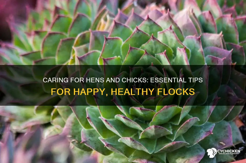 how to care for hen with chicks