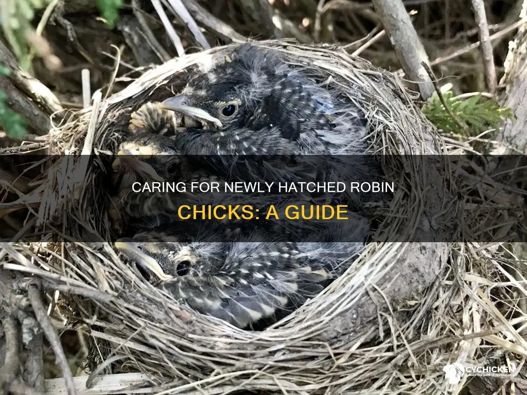 how to care for just hatched robin