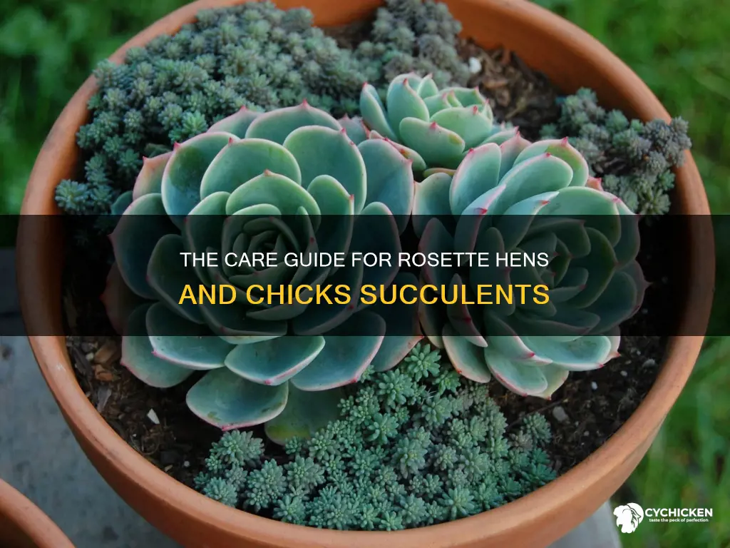 how to care for rosette hens and chicks succulents