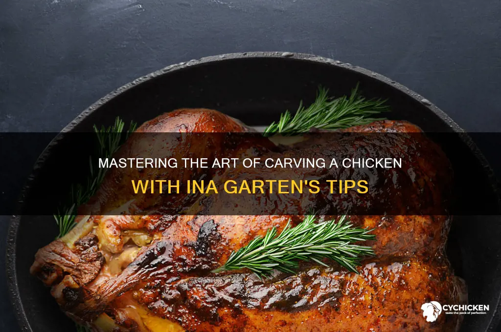 how to carve a chicken ina garten