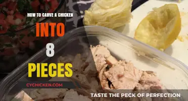 Carving a Chicken: Master the Art of 8 Pieces